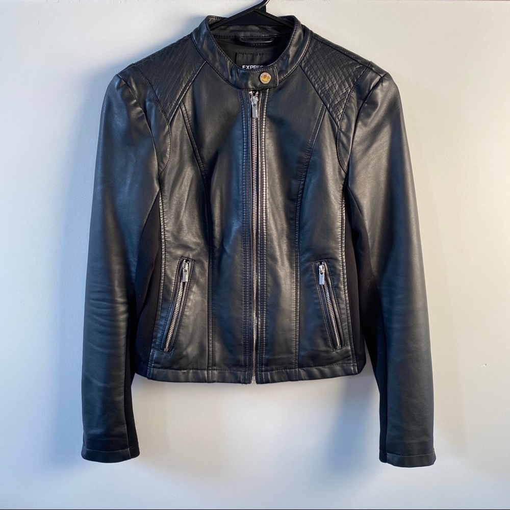 Express Minus the Leather Jacket